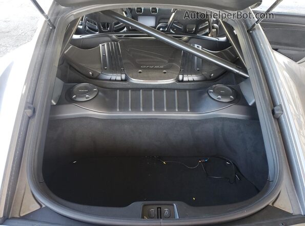WP0AE2A82PS281240 2023 PORSCHE CAYMAN Silver Rear interior view