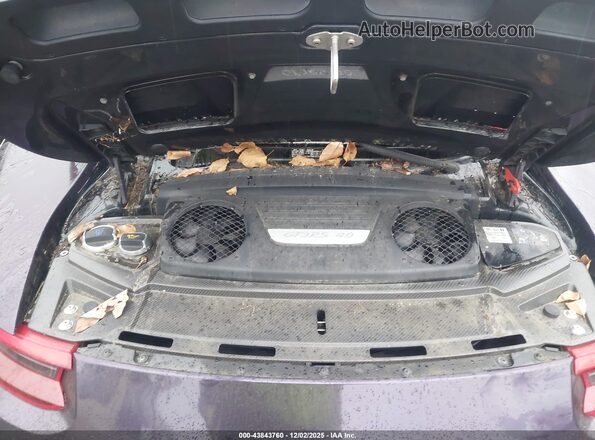 WP0AF2A95KS164766 2019 PORSCHE 911 Фиолетовый Вид сзади