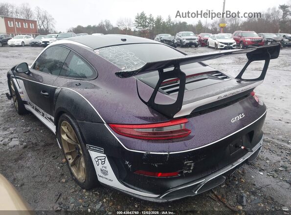 WP0AF2A95KS164766 2019 PORSCHE 911 Фиолетовый Задняя левая четверть