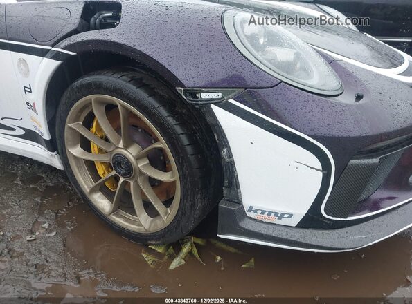 WP0AF2A95KS164766 2019 PORSCHE 911 Фиолетовый 