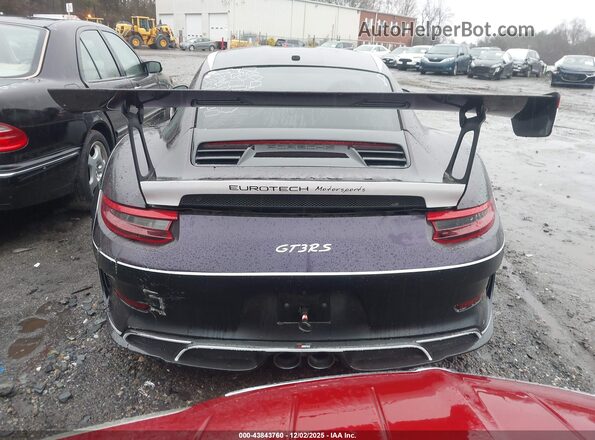 WP0AF2A95KS164766 2019 PORSCHE 911 Фиолетовый 