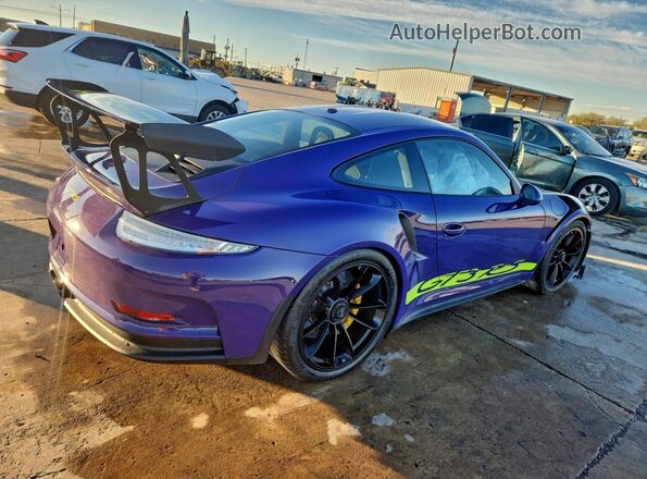 WP0AF2A97GS193144 2016 PORSCHE 911 Purple Հետևի աջ