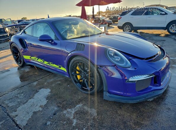 WP0AF2A97GS193144 2016 PORSCHE 911 Purple Առջևի աջ