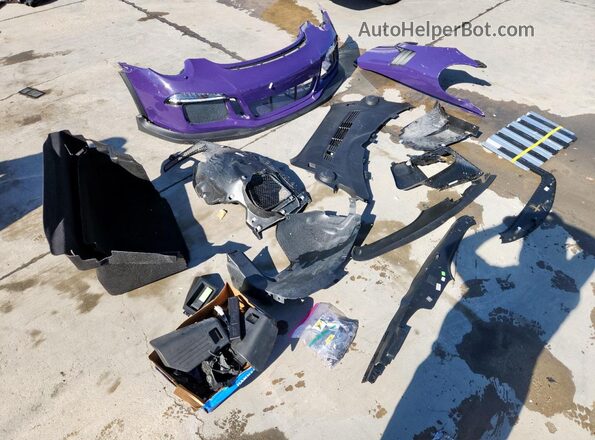WP0AF2A97GS193144 2016 PORSCHE 911 Purple Շարժիչի բաժամունքի տեսք