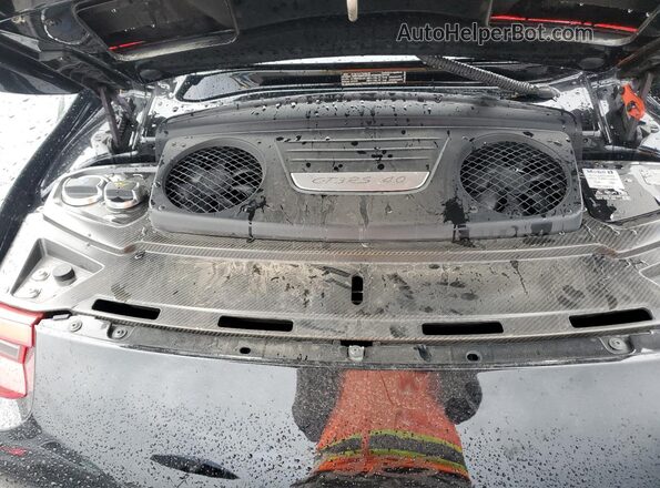 WP0AF2A98KS164891 2019 PORSCHE 911 Black Widok wnętrza z tyłu