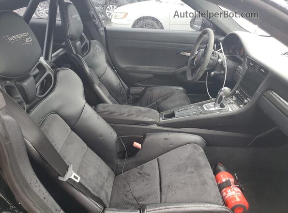 WP0AF2A98KS164891 2019 PORSCHE 911 Black Widok tylnych siedzeń