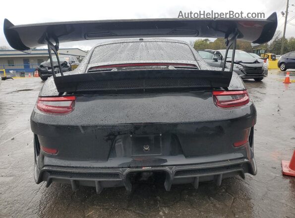 WP0AF2A98KS164891 2019 PORSCHE 911 Black Widok z tyłu