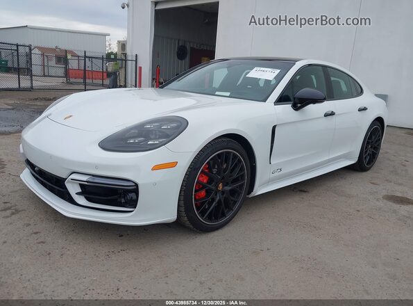 WP0AG2A75PL135619 2023 PORSCHE PANAMERA White Առջևի ձախ երեք քառորդ տեսարան