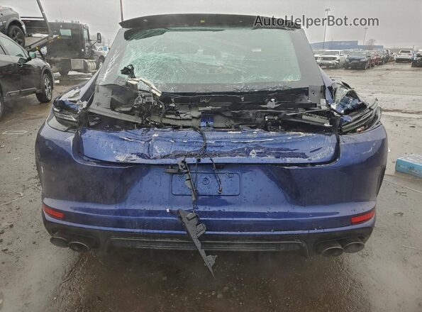 WP0AG2YA8SL070405 2025 PORSCHE PANAMERA Blue Rear view