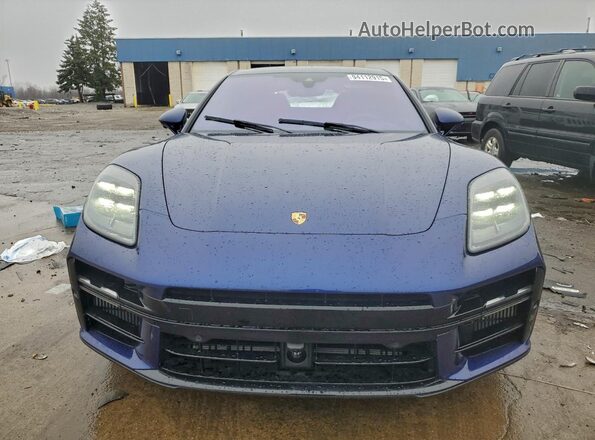 WP0AG2YA8SL070405 2025 PORSCHE PANAMERA Blue Front view