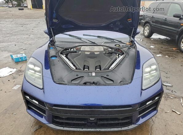 WP0AG2YA8SL070405 2025 PORSCHE PANAMERA Blue Rear interior view