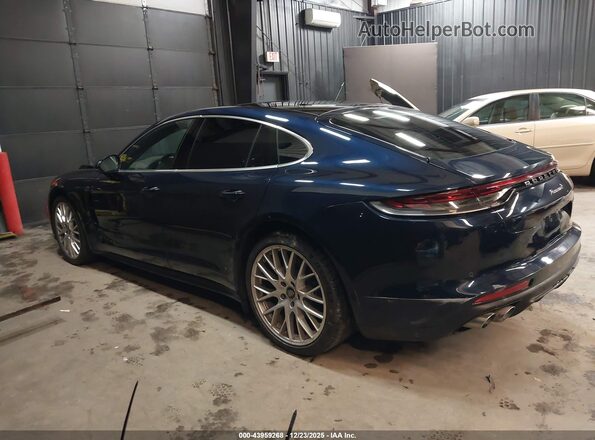 WP0AJ2A72ML111226 2021 PORSCHE PANAMERA Blue უკანა მარცხენა