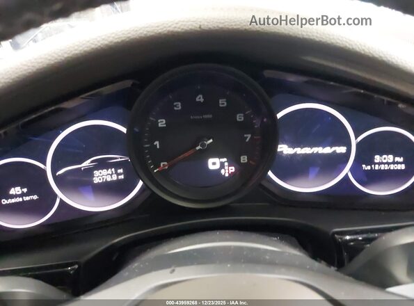 WP0AJ2A72ML111226 2021 PORSCHE PANAMERA Blue უკანა სავარძლების ხედი