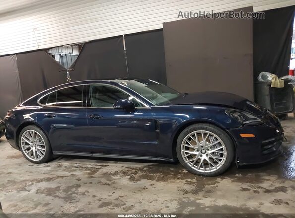 WP0AJ2A72ML111226 2021 PORSCHE PANAMERA Blue უკანა სალონის ხედი