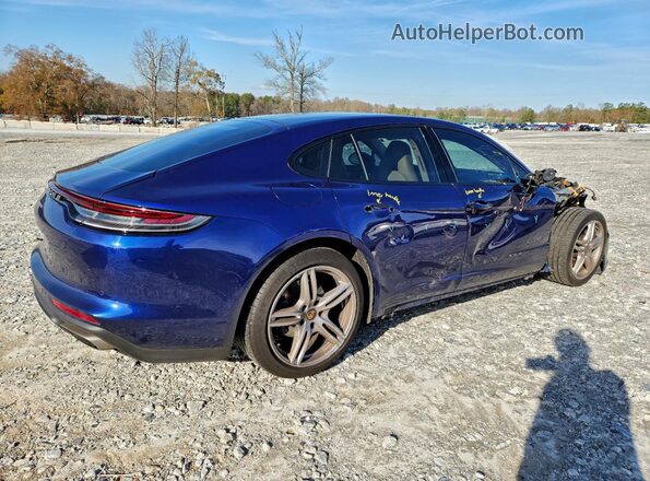 WP0AJ2A75ML111186 2021 PORSCHE PANAMERA Blue Հետևի աջ