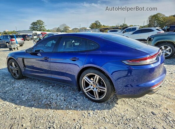 WP0AJ2A75ML111186 2021 PORSCHE PANAMERA Blue Հետևի ձախ