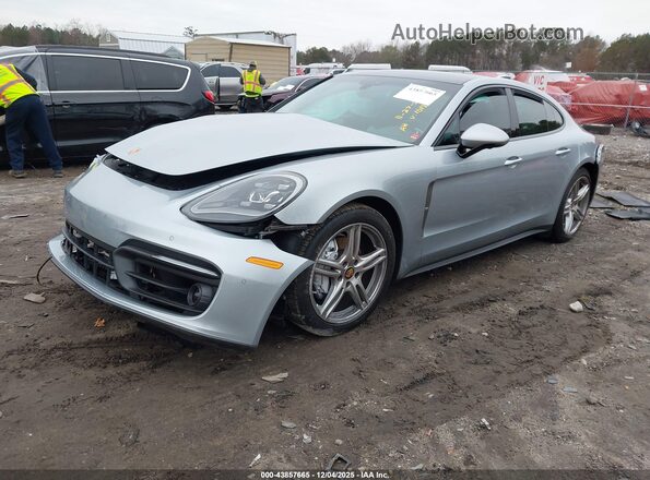 WP0AJ2A75PL101018 2023 PORSCHE PANAMERA Blue წინა მარცხენა ხედი სამი მეოთხედიდან