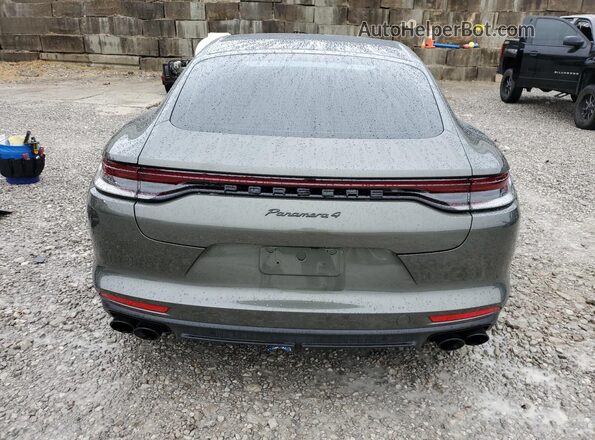 WP0AJ2A7XPL100740 2023 PORSCHE PANAMERA Gray უკანა ხედი
