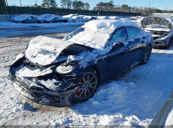 WP0BF2A79KL167019 2019 PORSCHE PANAMERA Blue Front left
