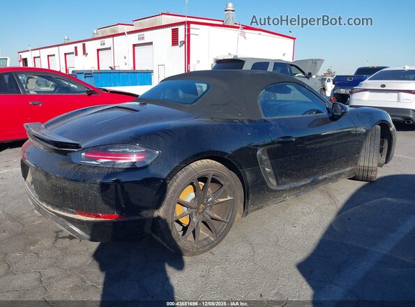 WP0CA2A80HS221690 2017 PORSCHE BOXSTER Black Trasero derecho