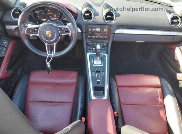 WP0CA2A80HS222208 2017 PORSCHE BOXSTER White 