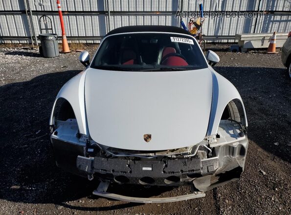 WP0CA2A80HS222208 2017 PORSCHE BOXSTER White 