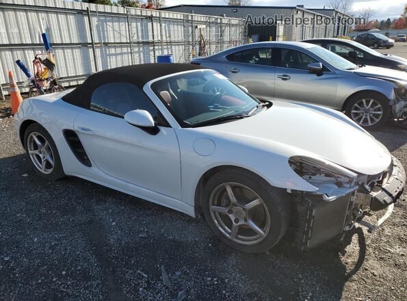 WP0CA2A80HS222208 2017 PORSCHE BOXSTER White 