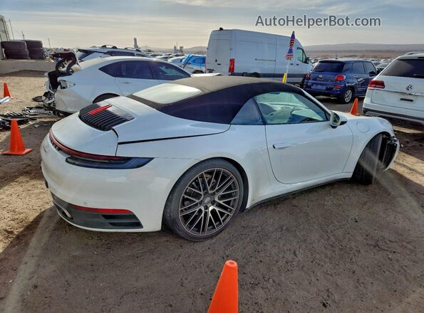 WP0CA2A91PS238232 2023 PORSCHE 911 Белый Задняя правая четверть