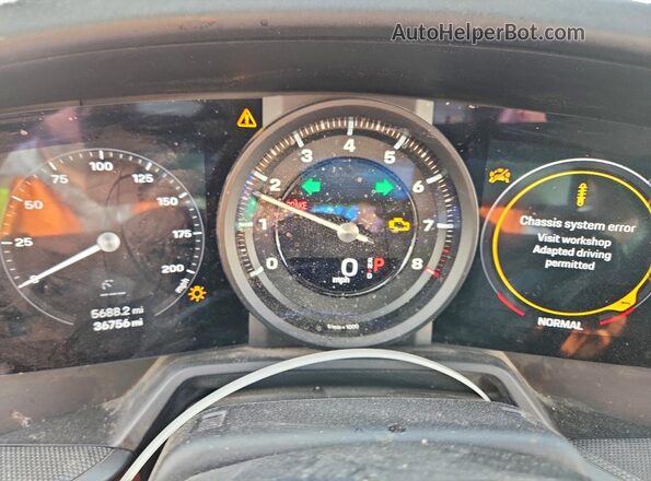 WP0CA2A91PS238232 2023 PORSCHE 911 Белый Вид щитка приборов