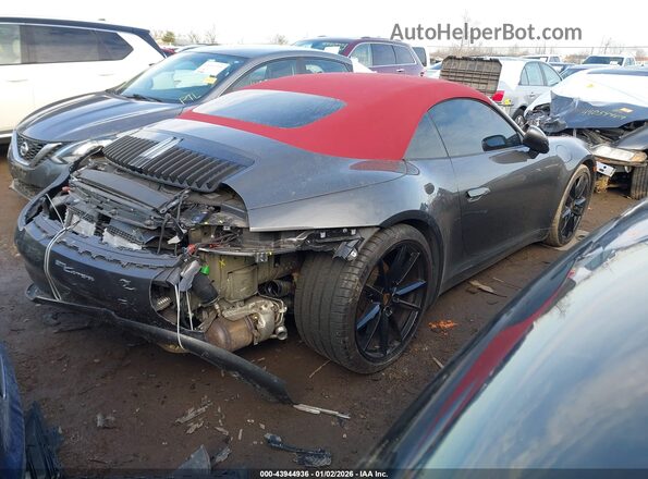 WP0CA2A92MS239658 2021 PORSCHE 911 Серый Задняя правая четверть