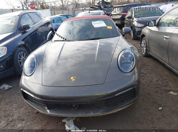 WP0CA2A92MS239658 2021 PORSCHE 911 Серый Вид задней части салона