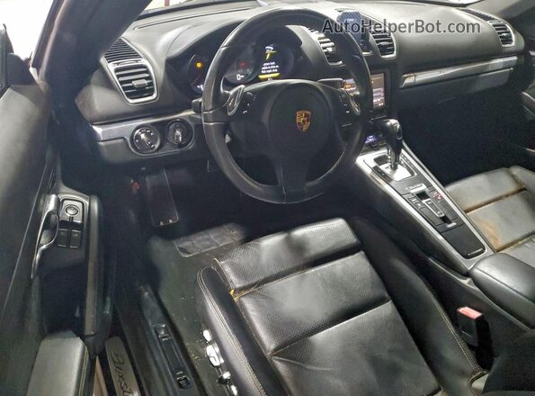 WP0CB2A86GS140141 2016 PORSCHE BOXSTER White Widok deski rozdzielczej