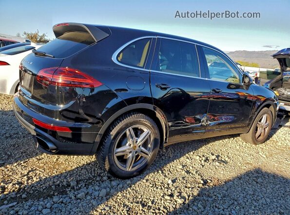WP1AA2A29GKA13162 2016 PORSCHE CAYENNE Black Задня права чверть