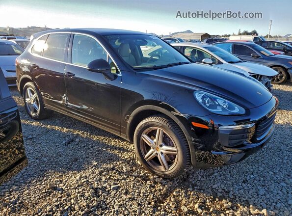 WP1AA2A29GKA13162 2016 PORSCHE CAYENNE Black Передня права чверть