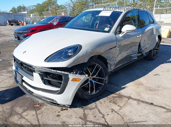 WP1AA2A51PLB17830 2023 PORSCHE MACAN Gray Առջևի ձախ երեք քառորդ տեսարան