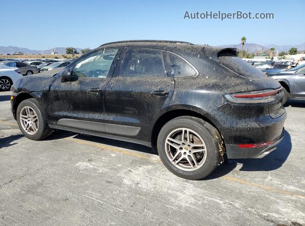 WP1AA2A55MLB09712 2021 PORSCHE MACAN Black Հետևի ձախ