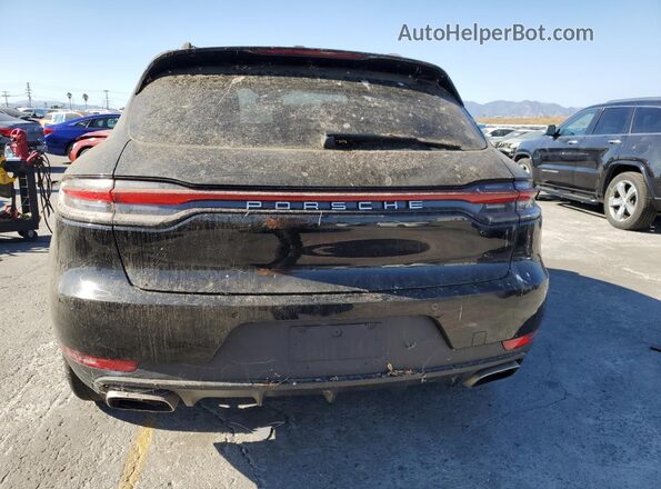 WP1AA2A55MLB09712 2021 PORSCHE MACAN Black Հետևի տեսք
