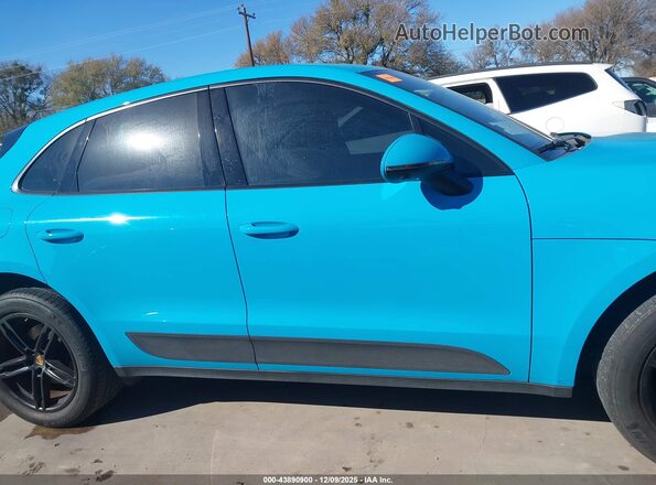 WP1AA2A55MLB14358 2021 PORSCHE MACAN Blue Vista del cuadro de instrumentos