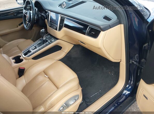 WP1AA2A56JLB14090 2018 PORSCHE MACAN Blue Vista interior delantera