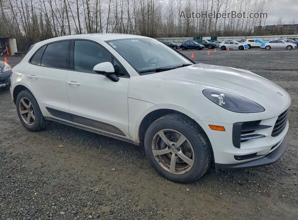 WP1AA2A56KLB02409 2019 PORSCHE MACAN Белый Передняя правая четверть