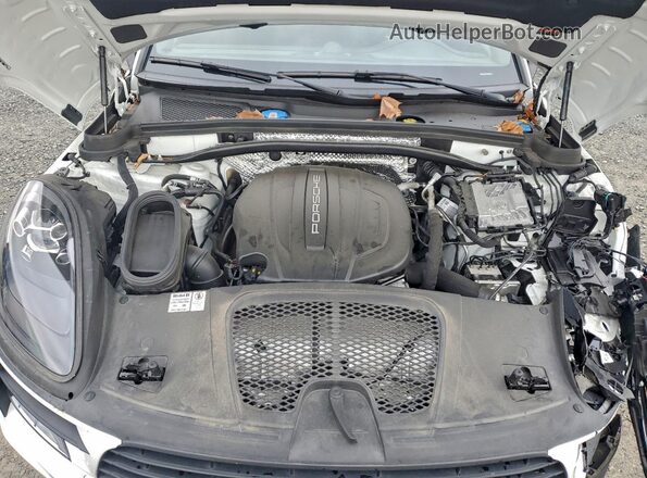 WP1AA2A56KLB02409 2019 PORSCHE MACAN Белый Вид подкапотного пространства