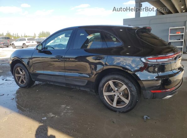 WP1AA2A56MLB05099 2021 PORSCHE MACAN Black Հետևի ձախ