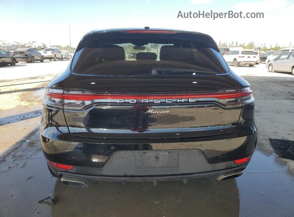 WP1AA2A56MLB05099 2021 PORSCHE MACAN Black Հետևի տեսք