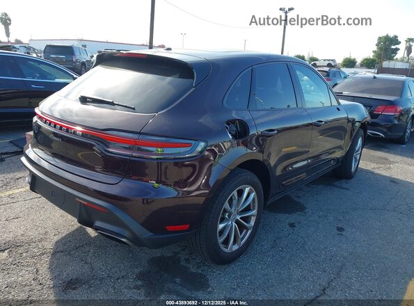 WP1AA2A56PLB10629 2023 PORSCHE MACAN Темно-бордовый Задняя правая четверть