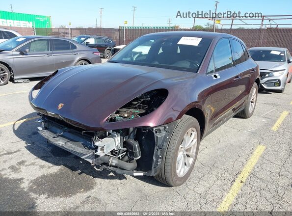 WP1AA2A56PLB10629 2023 PORSCHE MACAN Темно-бордовый Вид спереди