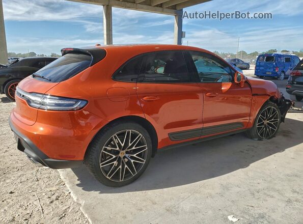 WP1AA2A56SLB11871 2025 PORSCHE MACAN Orange Задня права чверть