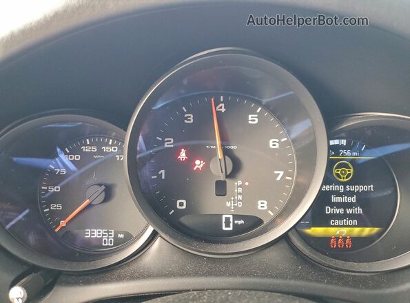 WP1AA2A57MLB08786 2021 PORSCHE MACAN White Widok zestawu wskaźników