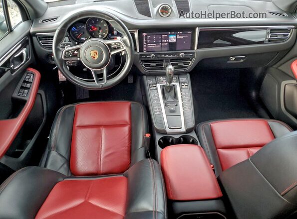 WP1AA2A57MLB08786 2021 PORSCHE MACAN White Widok deski rozdzielczej
