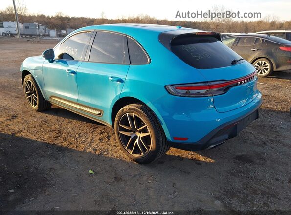 WP1AA2A58NLB08829 2022 PORSCHE MACAN Blue Tył lewy