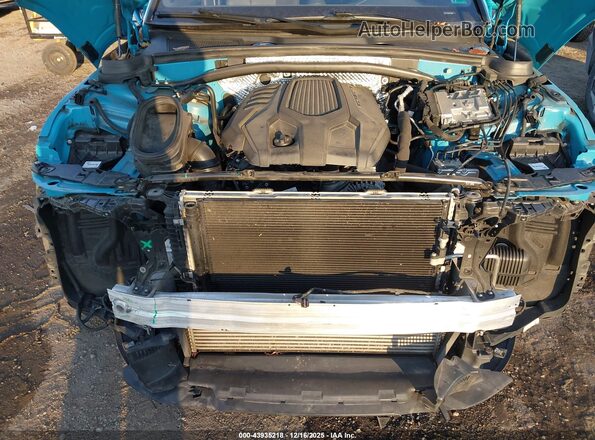 WP1AA2A58NLB08829 2022 PORSCHE MACAN Blue Widok z przodu